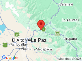 Map of Site Report: Unduavi, Bolivia